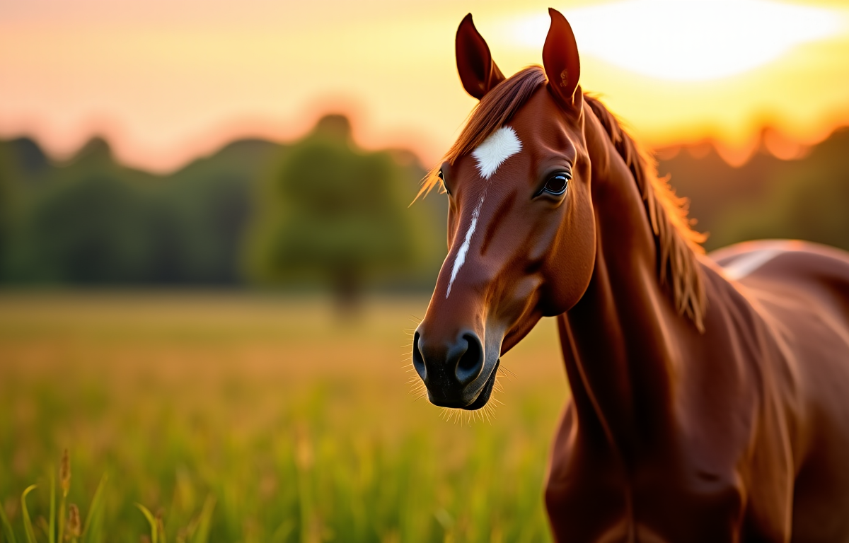 Les signes de stress chez le cheval et comment réagir