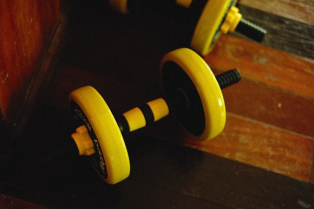 Des haltères